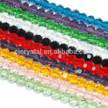 6mm Faceted Round Crystal Beads,crystal string beads